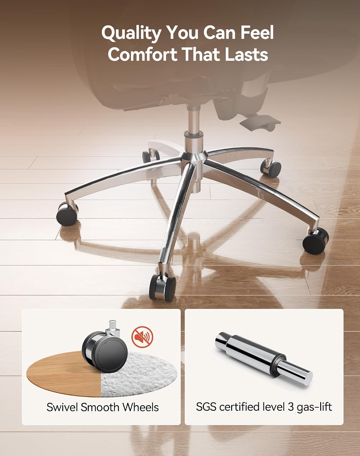 Sihoo M57 Full-Mesh Ergonomic Office Chair with 3D Adjustable Armrests