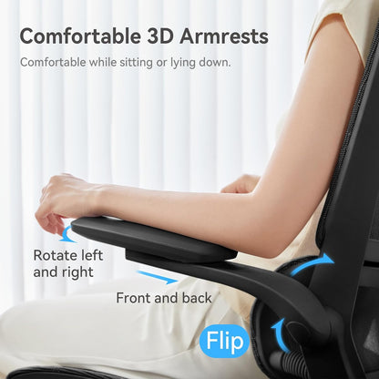 Sihoo M59AS Full-Mesh Ergonomic Office Chair with Flip-Up 3D Armrests