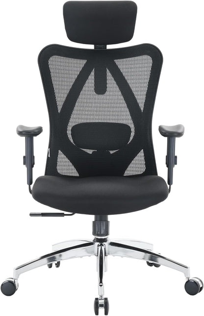 Sihoo M18 Ergonomic Office Chair with Adjustable Lumbar Support & Headrest