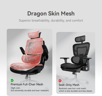 Sihoo M59AS Full-Mesh Ergonomic Office Chair with Flip-Up 3D Armrests