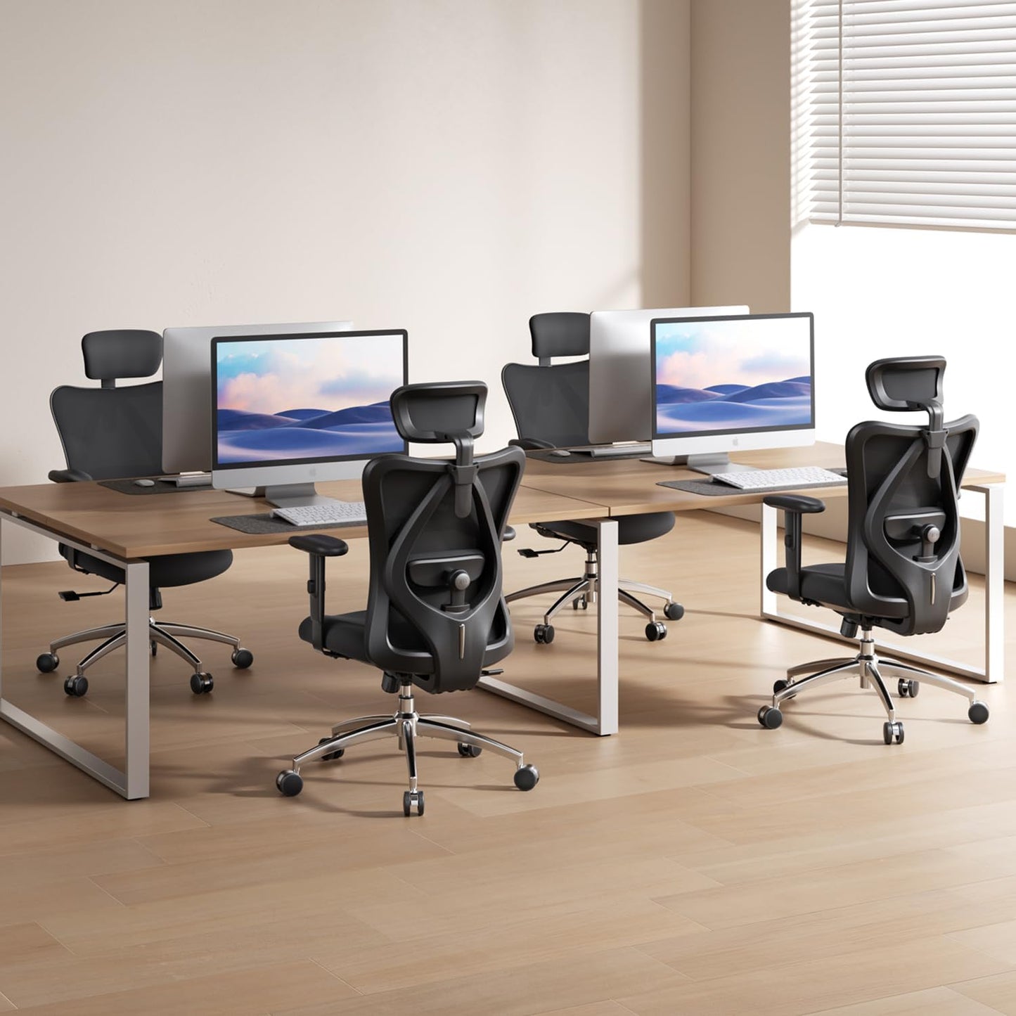 Sihoo M18 Ergonomic Office Chair with Adjustable Lumbar Support & Headrest