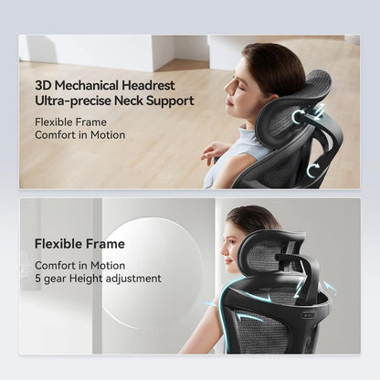 Sihoo DORO-C300-PRO Ergonomic Office Chair with 6D Armrests