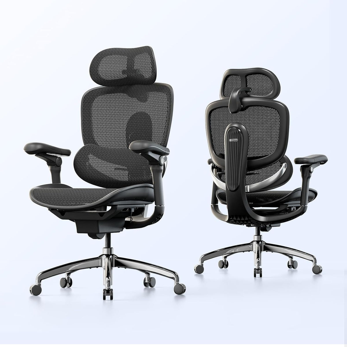 Sihoo C300-Pro-V2-M101 Ergonomic Office Chair with 8D Articulating Armrests