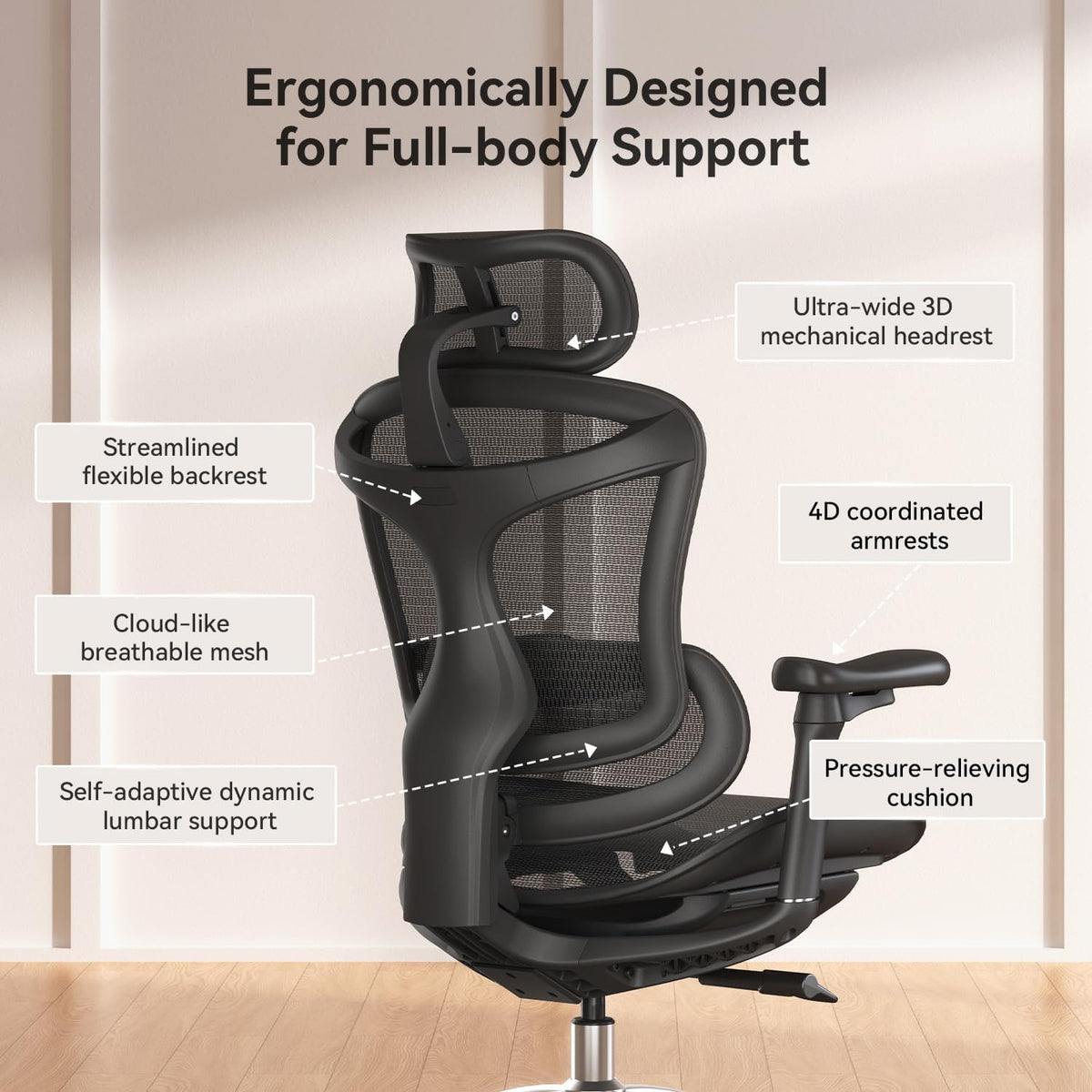 Sihoo DORO-C100 Ergonomic Office Chair