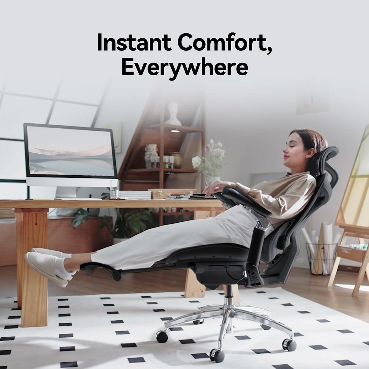 Sihoo DORO-C300-PRO Ergonomic Office Chair with 6D Armrests