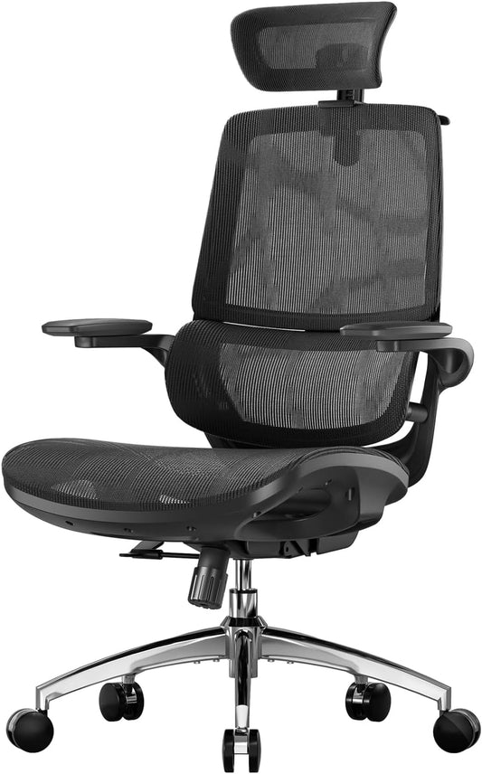 Sihoo M59AS Full-Mesh Ergonomic Office Chair with Flip-Up 3D Armrests