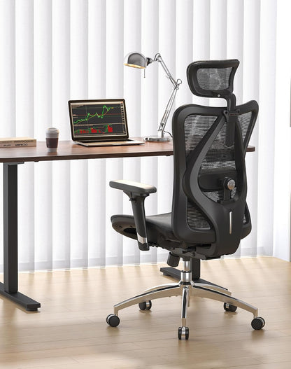Sihoo M57 Full-Mesh Ergonomic Office Chair with 3D Adjustable Armrests