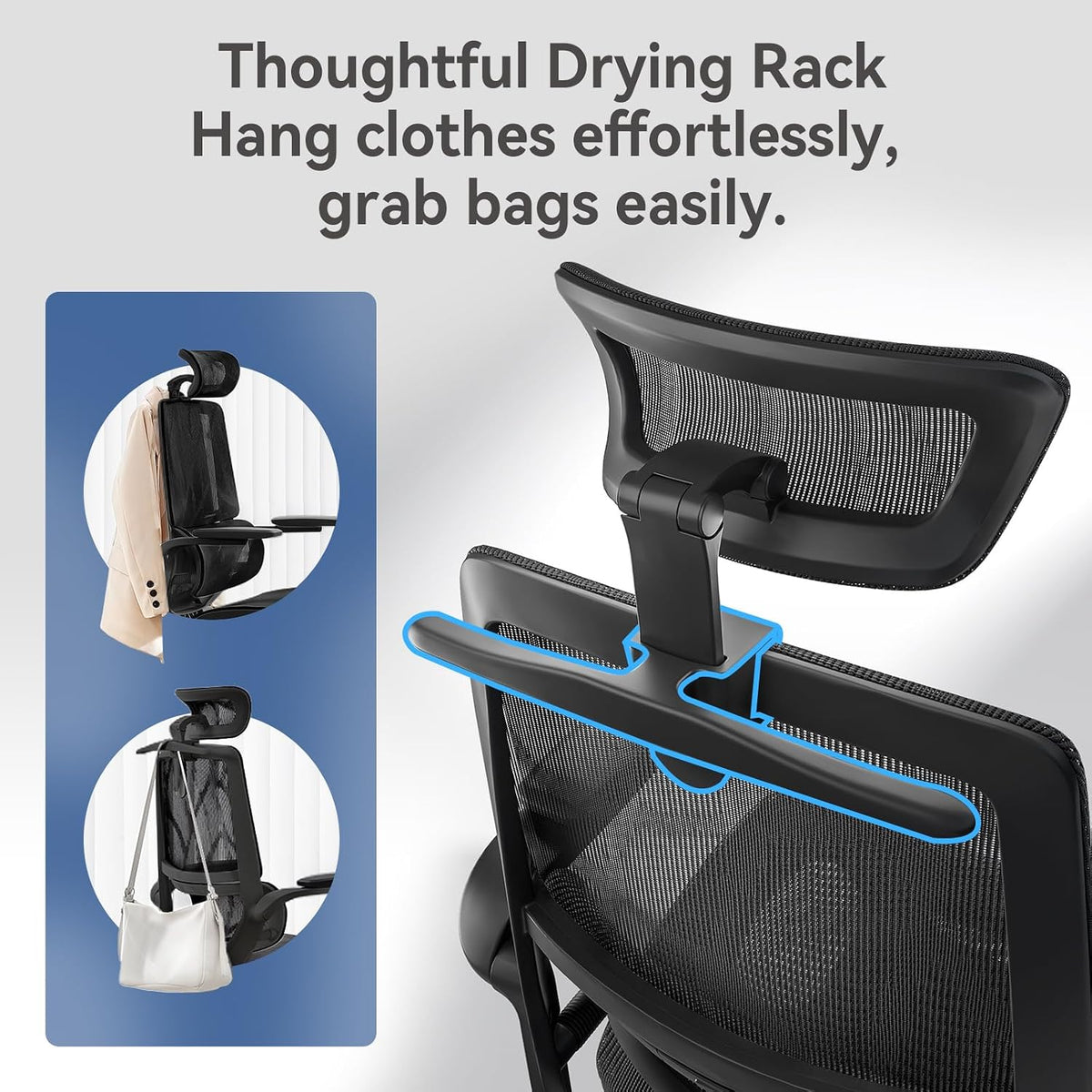 Sihoo M59AS Full-Mesh Ergonomic Office Chair with Flip-Up 3D Armrests