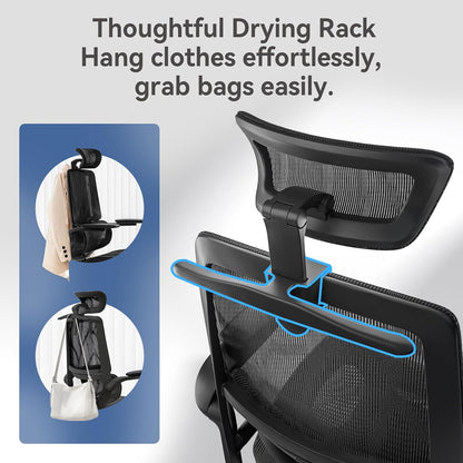 Sihoo M59AS Full-Mesh Ergonomic Office Chair with Flip-Up 3D Armrests