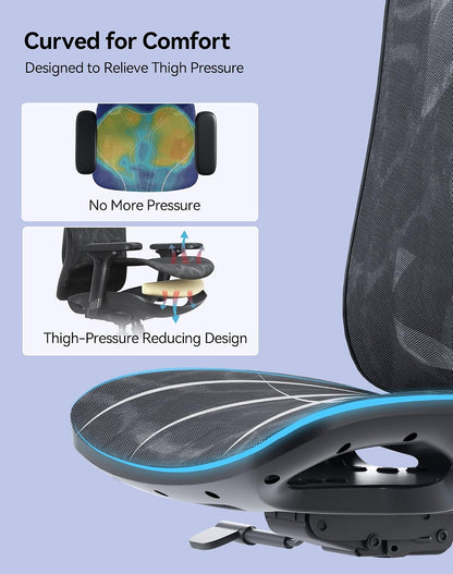 Sihoo M57 Full-Mesh Ergonomic Office Chair with 3D Adjustable Armrests