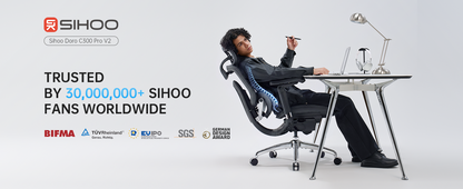 Sihoo C300-Pro-V2-M101 Ergonomic Office Chair with 8D Articulating Armrests