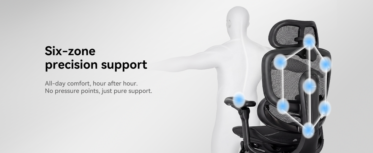 Sihoo C300-Pro-V2-M101 Ergonomic Office Chair with 8D Articulating Armrests