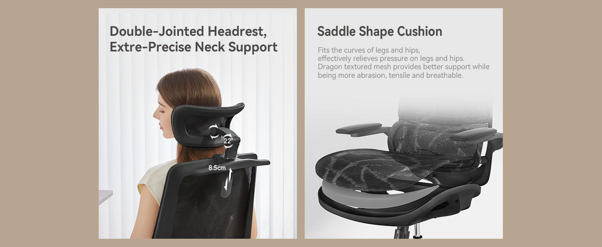 Sihoo M59AS Full-Mesh Ergonomic Office Chair with Flip-Up 3D Armrests