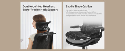 Sihoo M59AS Full-Mesh Ergonomic Office Chair with Flip-Up 3D Armrests